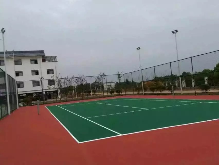 江西高安丙烯酸网球场完工！