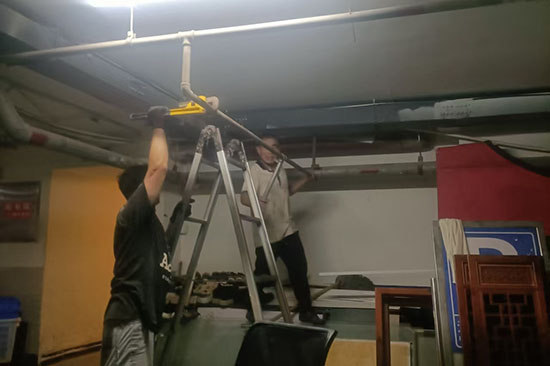辦公樓消防工(gōng)程施工流程與現場作業
